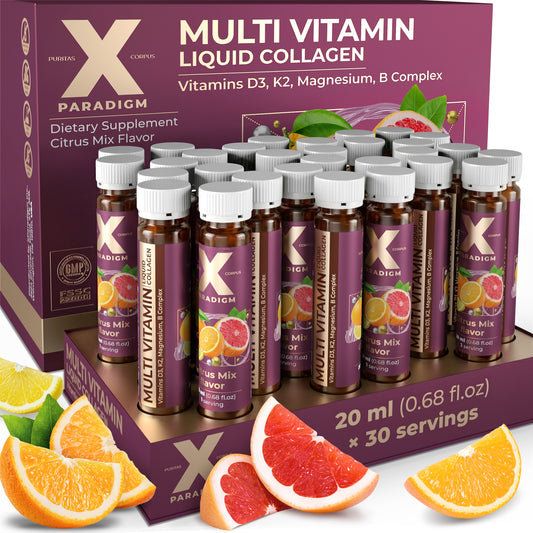 MultiVitamin Liquid Collagen — Complete Daily Nutrition & Beauty Support