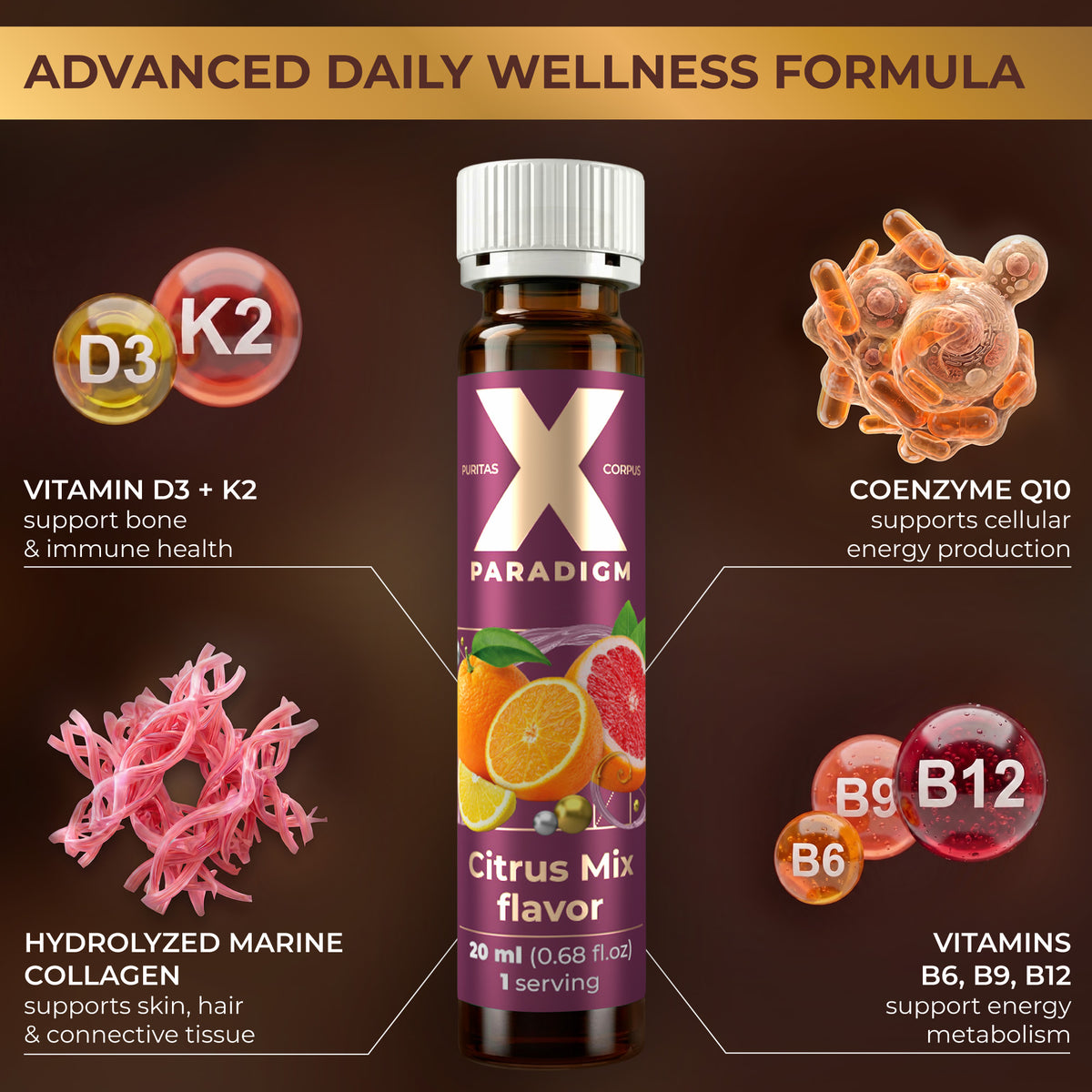 MultiVitamin Liquid Collagen — Complete Daily Nutrition & Beauty Support