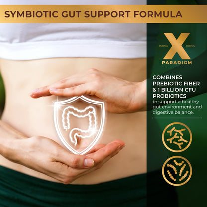 GLP-1 Wellness Capsules for Calm Cravings, Gut Balance & Steady Energy - Synbiotic Formula