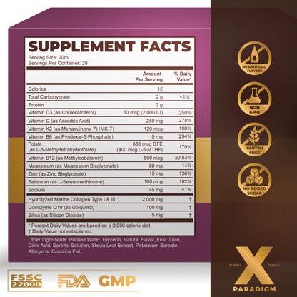 MultiVitamin Liquid Collagen — Complete Daily Nutrition & Beauty Support