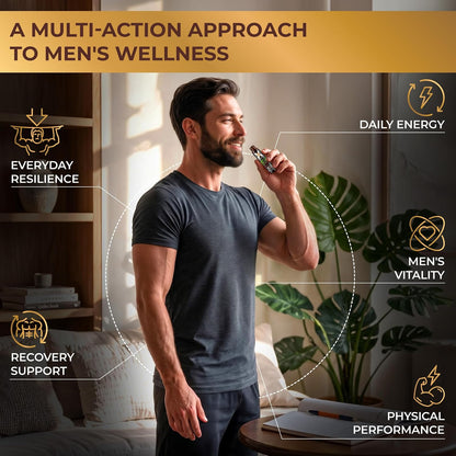 Liquid Collagen For Men - Advanced Formula for Male Vitality, Strength & Performance