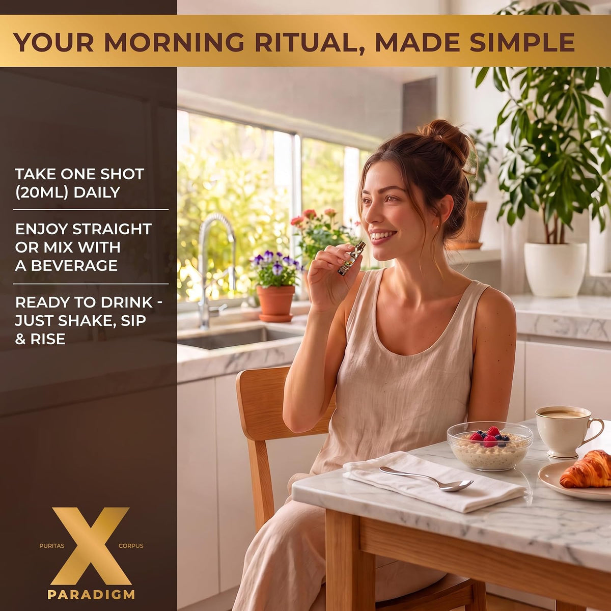 Morning Energy Liquid Collagen - Daily Energy, Focus & Beauty in One
