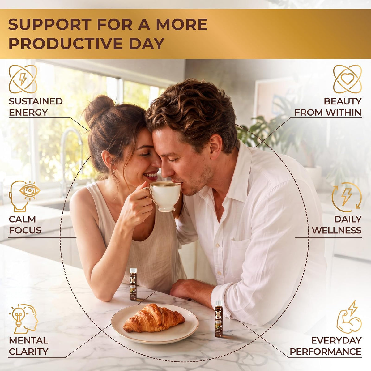 Morning Energy Liquid Collagen - Daily Energy, Focus & Beauty in One