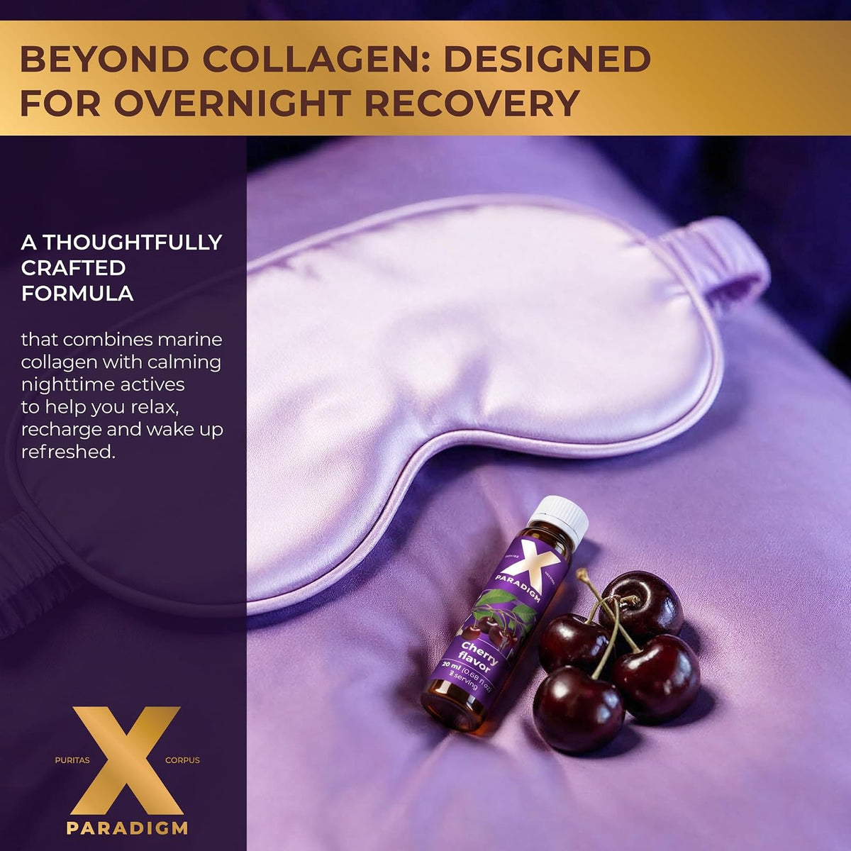 Night Repair Liquid Collagen - Overnight Beauty, Recovery & Rest