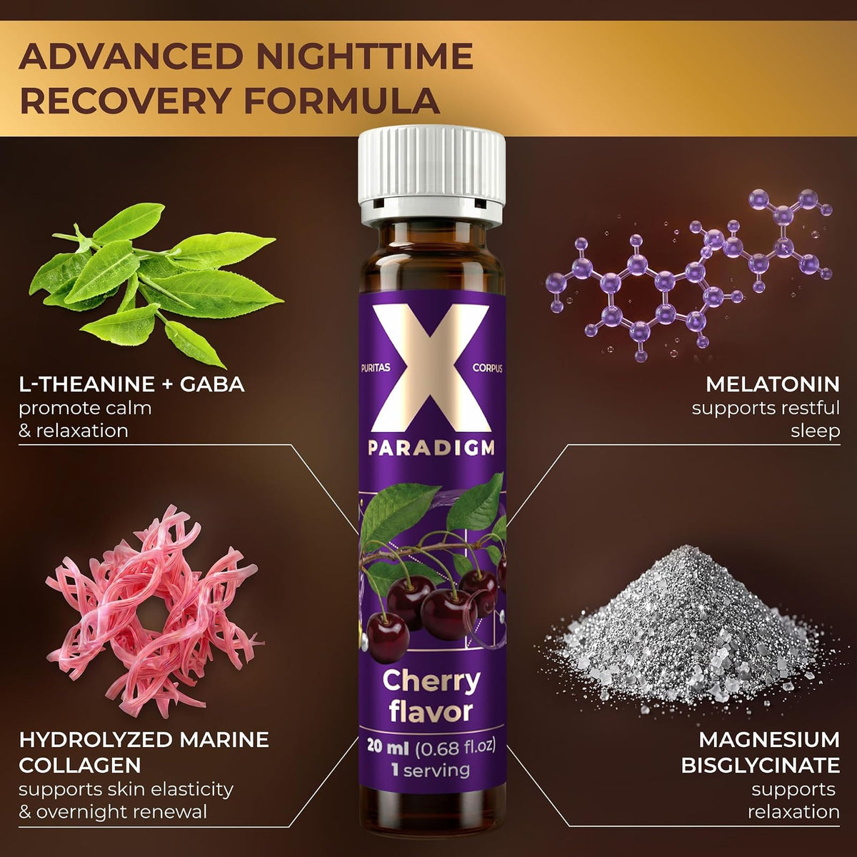 Night Repair Liquid Collagen - Overnight Beauty, Recovery & Rest