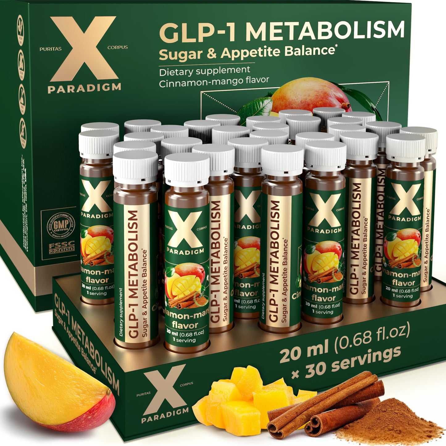 GLP-1 Metabolism Shots for Appetite & Blood Sugar Balance
