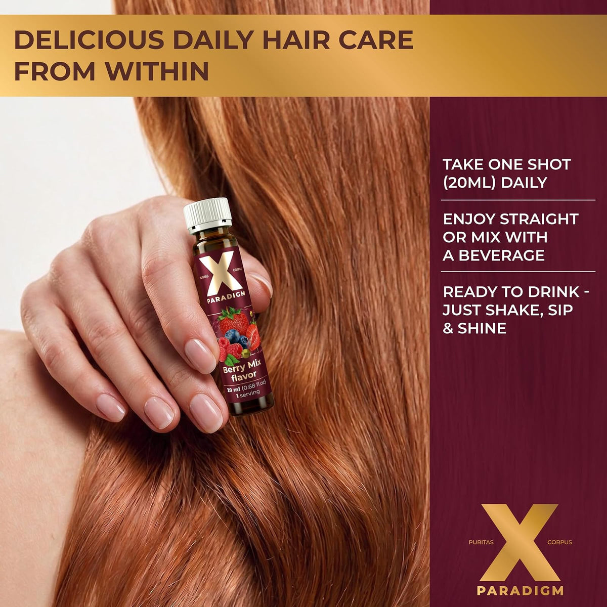Hair Pro Liquid Collagen - Advanced Hair Growth, Strength & Scalp Support Formula
