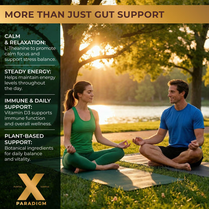 GLP-1 Wellness Capsules for Calm Cravings, Gut Balance & Steady Energy - Synbiotic Formula